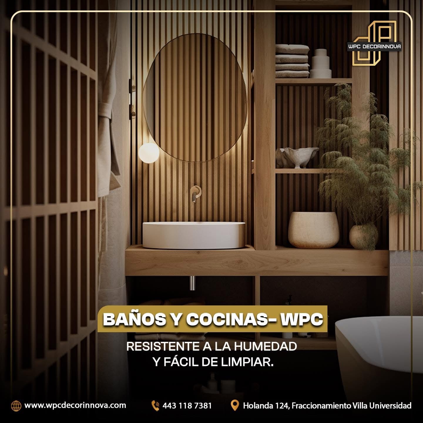 LAMBRIN DE MADERA EN MURO